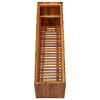 Garden Raised Bed 39.3"x11.8"x19.6" Solid Acacia Wood