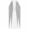 Gabion Raised Bed Galvanized Steel 177.2"x19.7"x39.4"