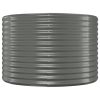 Garden Raised Bed Powder-coated Steel 68.9"x39.4"x26.8" Gray
