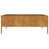 Garden Raised Bed 39.4"x39.4"x16.1" Corten Steel