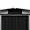 Garden Shed 101.2"x192.5"x71.3" Metal Anthracite