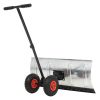 Manual Snowplough with Wheels 39.4"x17.3"