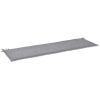 Garden Bench Cushion Gray 70.9"x19.7"x1.2"