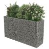 Gabion Raised Bed Galvanized Steel 70.9"x19.7"x39.4"