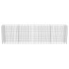 Gabion Raised Bed Galvanized Steel 141.7"x19.7"x39.4"