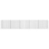 Gabion Raised Bed Galvanized Steel 177.2"x11.8"x35.4"