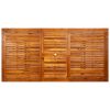 Garden Dining Table (59.1"-78.7")x39.4"x29.5" Solid Acacia Wood