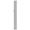 Patio Retractable Side Awning 39.4"x196.9" Black