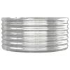 Garden Raised Bed Powder-coated Steel 59.8"x31.5"x14.2" Silver