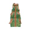 3pcs 60 Lights, Dusting Mesh, Streamer Bow, Battery Type (Not Included) Garden Gift Box Decoration