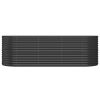 Garden Raised Bed Powder-coated Steel 88.2"x31.5"x26.8" Anthracite