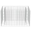 Gabion Raised Bed Galvanized Steel 35.4"x19.7"x19.7"
