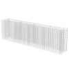 Gabion Raised Bed Galvanized Steel 141.7"x19.7"x39.4"