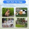 40" Outdoor Fence Heavy Duty Dog Pens 8 Panels Temporary Pet Playpen with Doors