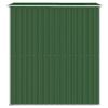 Garden Shed Green 75.6"x75.2"x87.8" Galvanized Steel