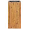 Garden Raised Bed 17.1"x17.1"x35.4" Solid Acacia Wood