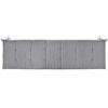 Garden Bench Cushion Gray 70.9"x19.7"x1.2"