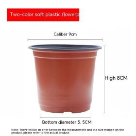 Plastic Nutrition Feeding Block Planting And Transplanting Pot Fall Not Bad Seedling Cup (Option: 90 Model-100 Packs)