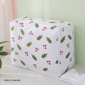 Home Clothes Organizer Dust-proof Seasonal Quilt Buggy Bag (Option: Cherry Leaves-Large)