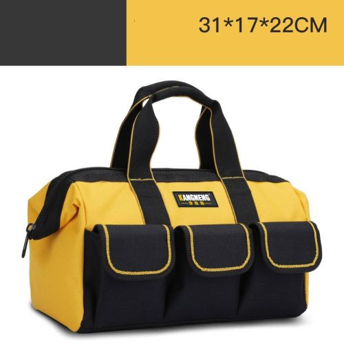 Hand-held Tool Multifunctional Canvas Thick Wear-resistant Tool Bag