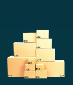 Paper Foldable Square Storage Box (Option: 3layer hardened-530x290x370mm)